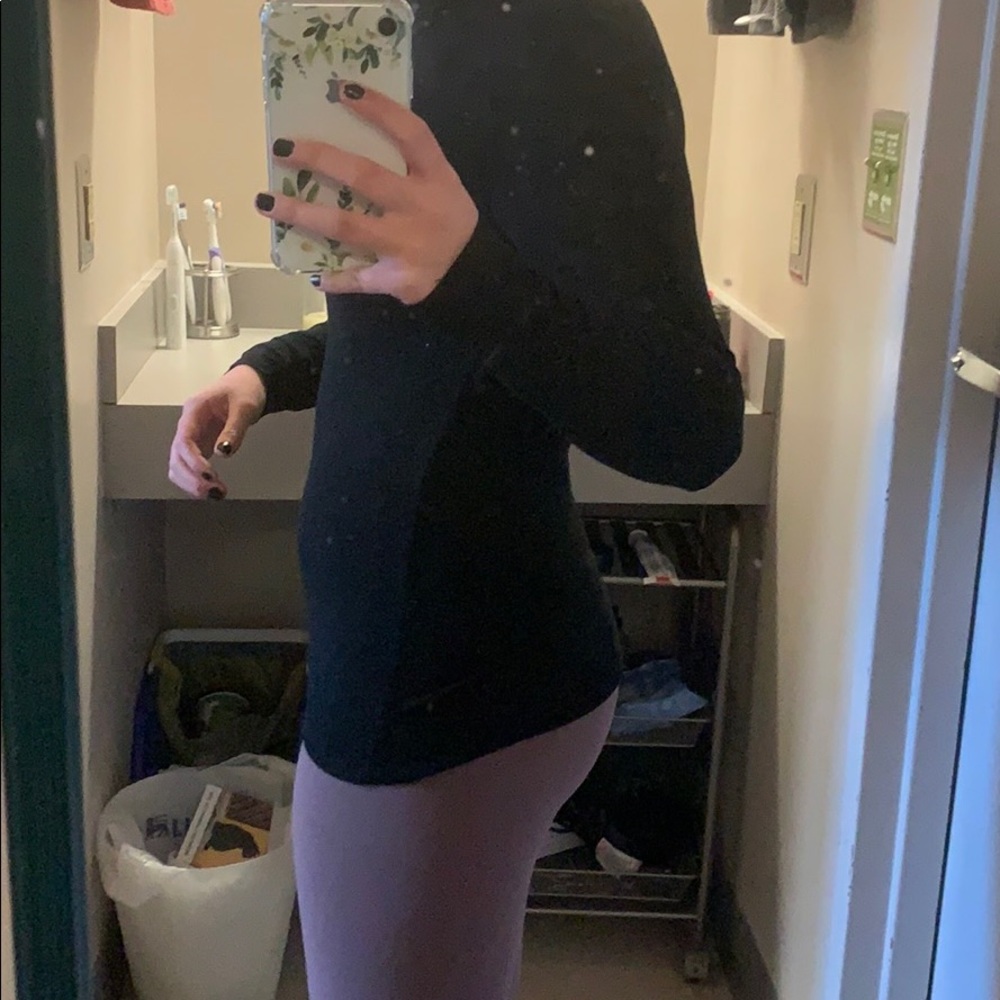 Black turtle neck